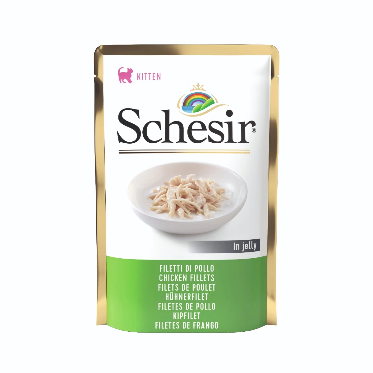 Schesir Cat Soft Kitten 85 Gr - Kitten Filetti Di Pollo 3 Schesir Cat Soft Kitten 85 Gr - Kitten Filetti Di Pollo