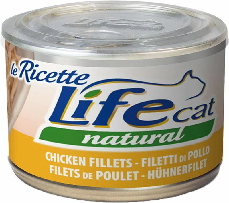LifeCat Life Cat Natural Le Ricette 150 Gr - Tonnetto Con Pesce Azzurro E Verdure 3 LifeCat Life Cat Natural Le Ricette 150 Gr - Tonnetto Con Pesce Azzurro E Verdure