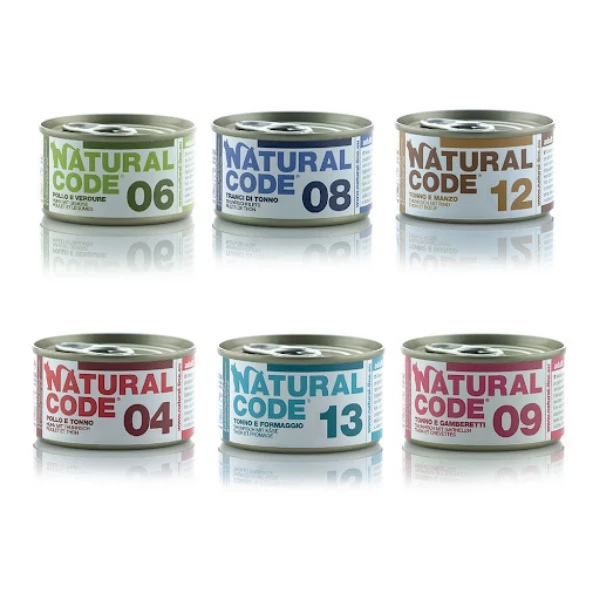 Natural Code Acqua Di Cottura 85 Gr - 20 - Tonno, Fagioli E Alghe 3 Natural Code Acqua Di Cottura 85 Gr - 20 - Tonno, Fagioli E Alghe