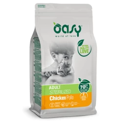 Oasy Adult Cat Sterilized Pollo - 7,5 Kg