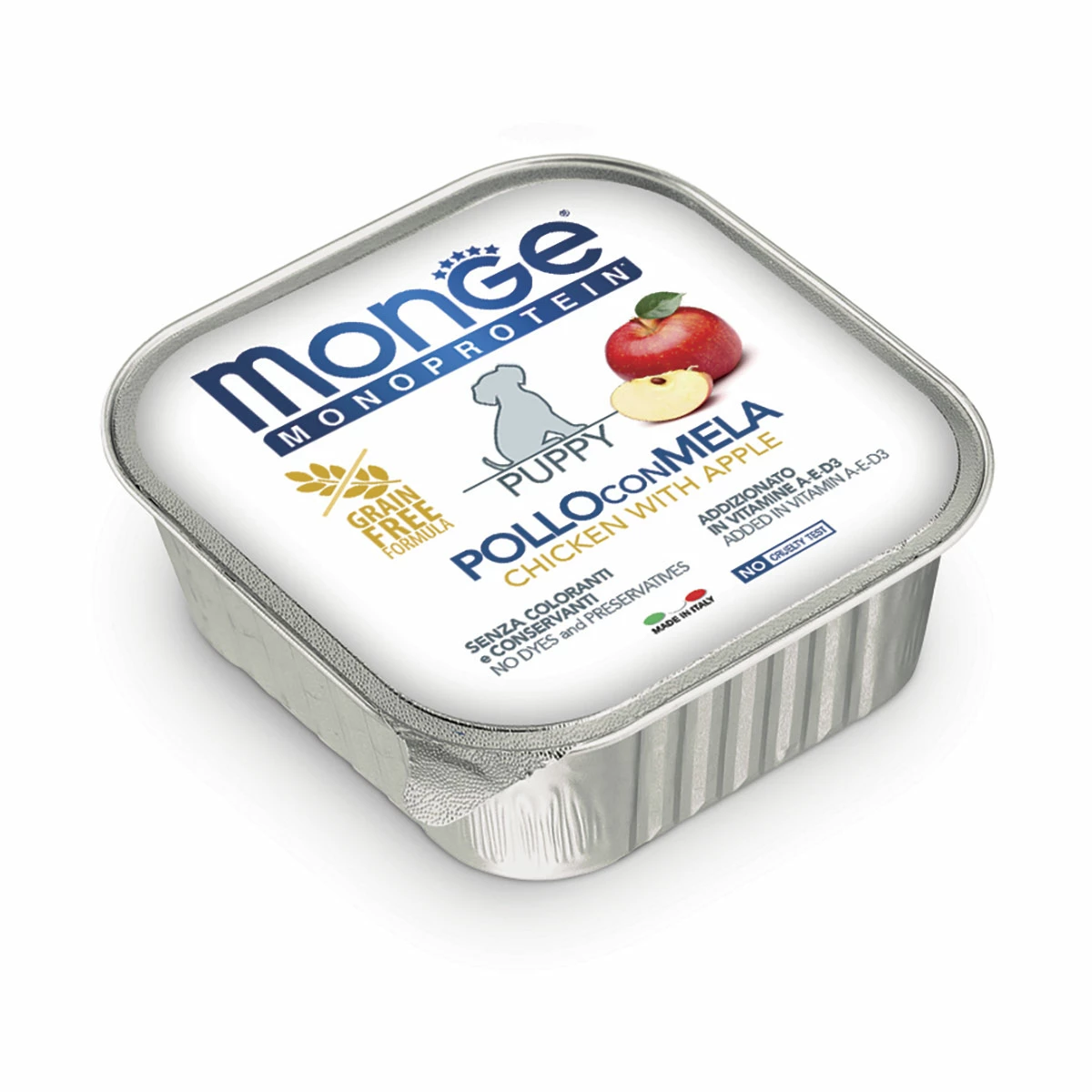 Monge Superpremium Monoproteico Alla Frutta 150 Gr - Junior Pollo E Mela 3 Monge Superpremium Monoproteico Alla Frutta 150 Gr - Junior Pollo E Mela
