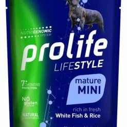 Prolife Lifestyle Cane Mature Mini 100 Gr - Pesce Bianco